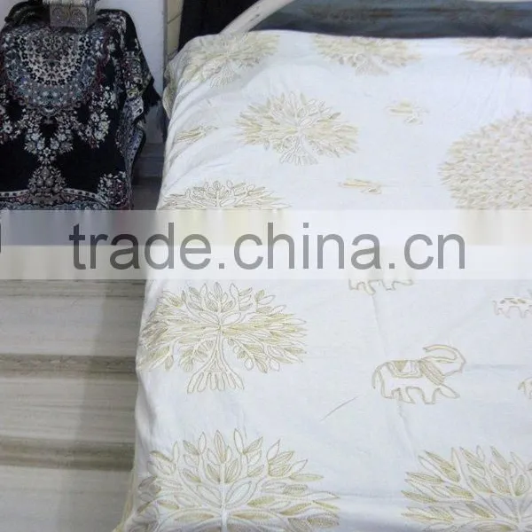 Embroidered Gold Thread BEDDINGS
