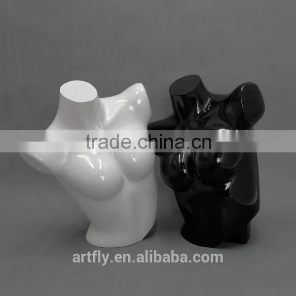 High Gloss Unbreakable Plastic Mannequin Torso photo-3
