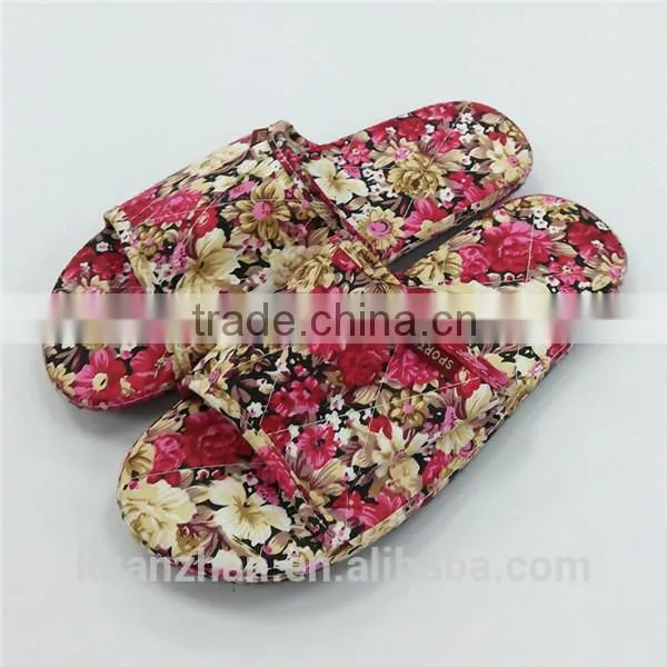 Floral Cotton Print Nude Indian Girls Photos Slipper