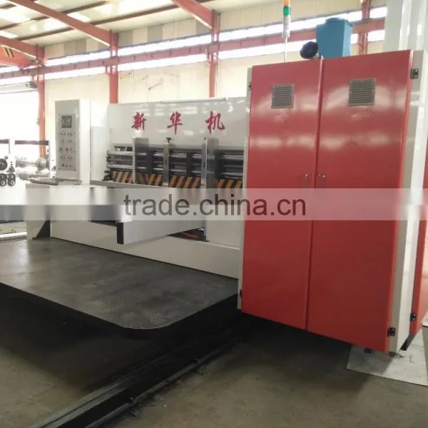 Best Quality High Speed Corrugated Carton Printer Slotter Die Cutter With Stacker Machine photo-3