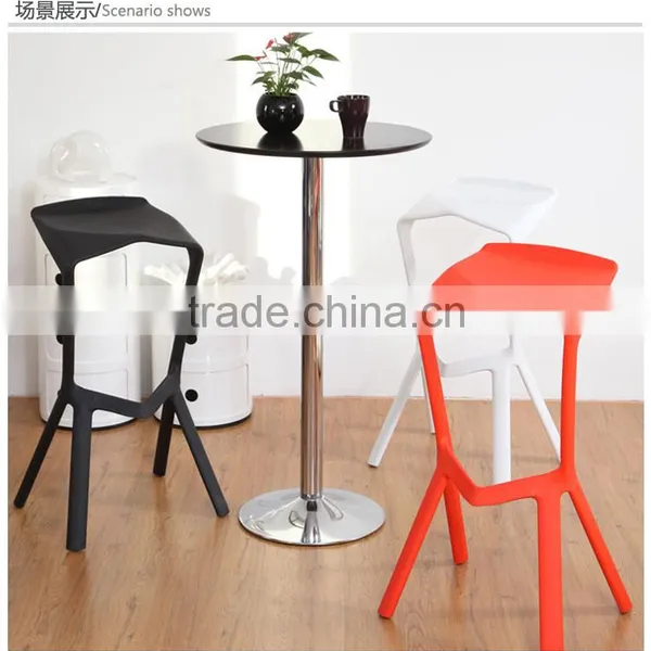 wholesale Stacking New Design Modern Plastic miura bar stool