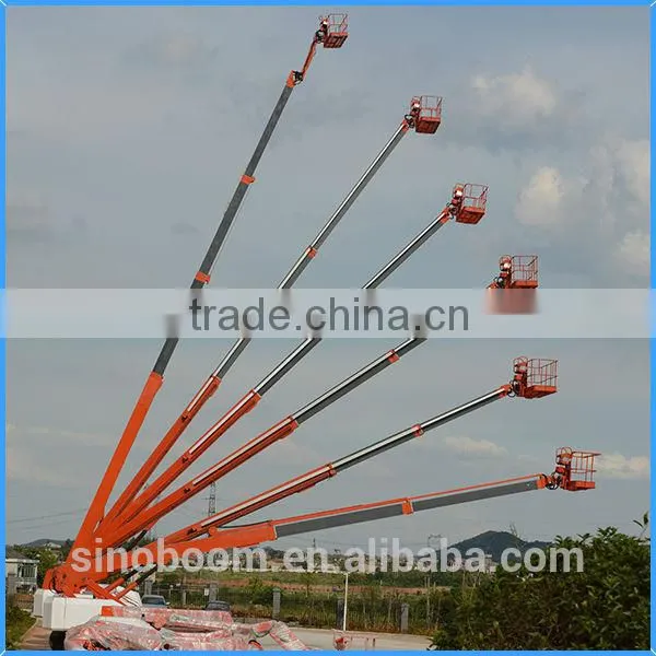 42M Telescopic Boom Work Platform,movable Hydraulic Access Platforms,telescopic Self Propelled Aerial Working Platform photo-2
