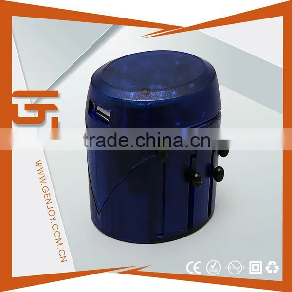 Most Accepted Cheapest Small Gift Items Promotion Travel Adaptor Plug Approved photo-4
