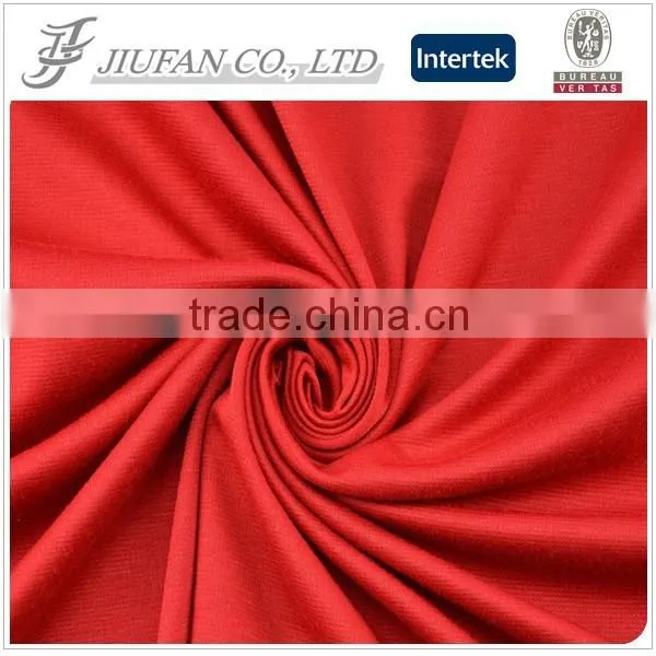 Jiufan Textile Good Quality Heavy Weight Solid Dyeing 95 Polyester 5 Spandex Punto Roma Fabric photo-4