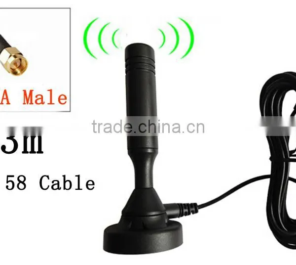 30dBi Magnetic Base Digital tv Antenna DVB-T TV Antenna Aerial HDTV Antenna photo-4