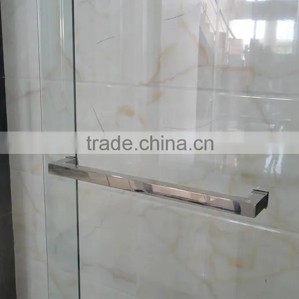 Stainless Steel Door Design Hanging Rollers 10mm Glass Shower Door D31A photo-5
