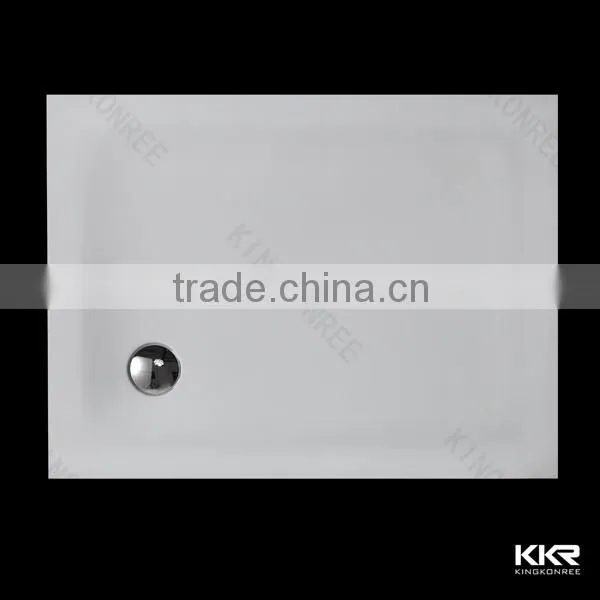 Kingkonree Stone Shower Tray 80x100 Flat Shower Tray photo-6
