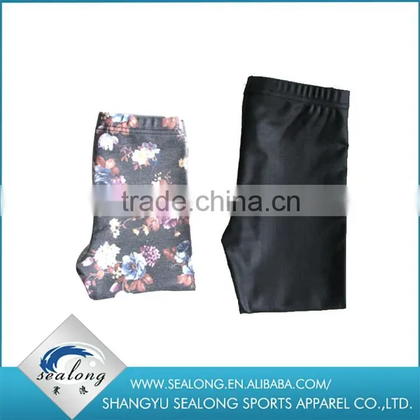 China Wholesale Casual Girls Leggings Custom Thin PU Black Leggings for Children Quality Choice photo-5