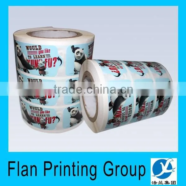 Cartoon KUNG FU Panda Stickers photo-2