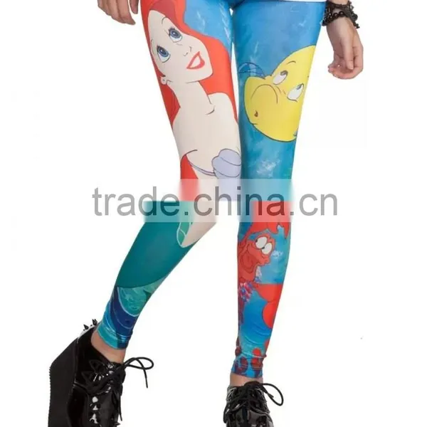Custom Cartoon Printed Tights Leggings