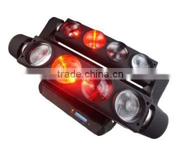 Colorful Pro DJ LED Beam Moving Head Spider Light 8PCS 12W RGBW 4in1 photo-3