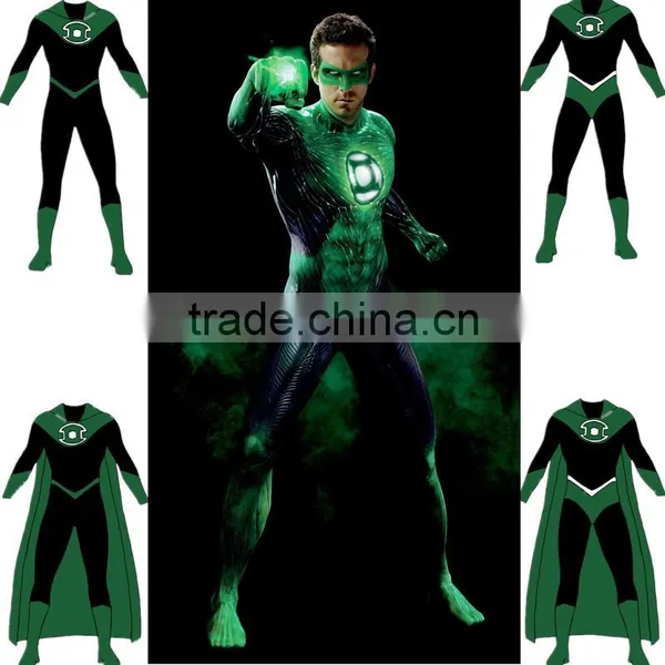 Wholesale Avengers Superhero Costumes Cool Cosplay Green Lantern Costume for Adults Quality Choice photo-2