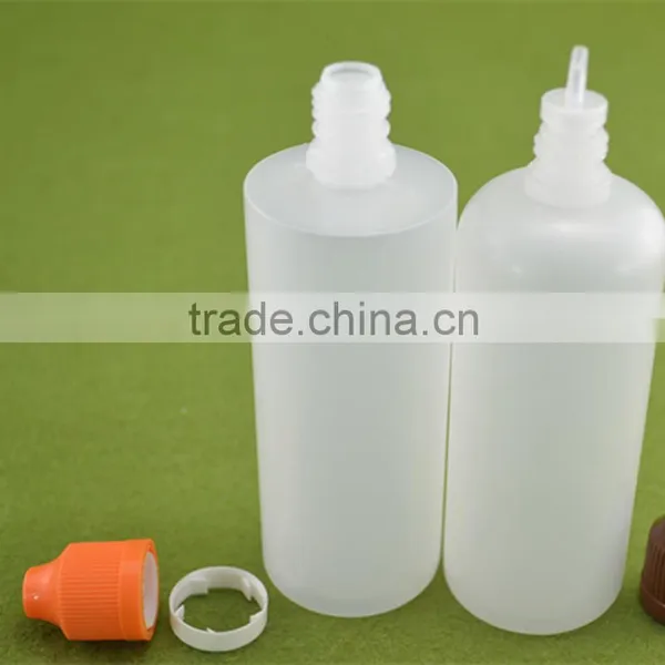 100ml Tamper Evident Plastic E-Juice Bottles Made in China