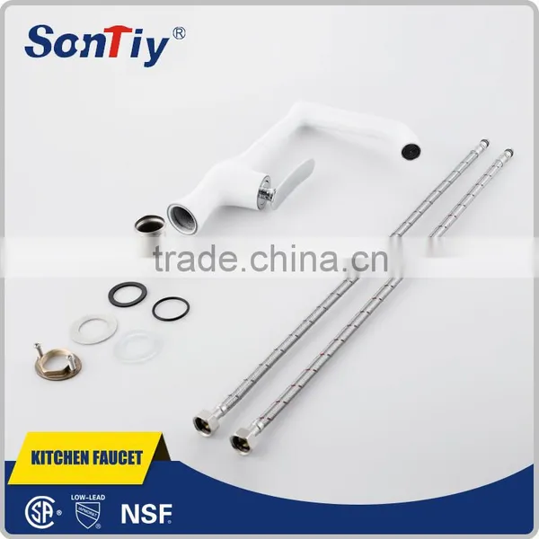 304 Stainless Steel Lead-free Kitchen Faucet 84805B photo-6