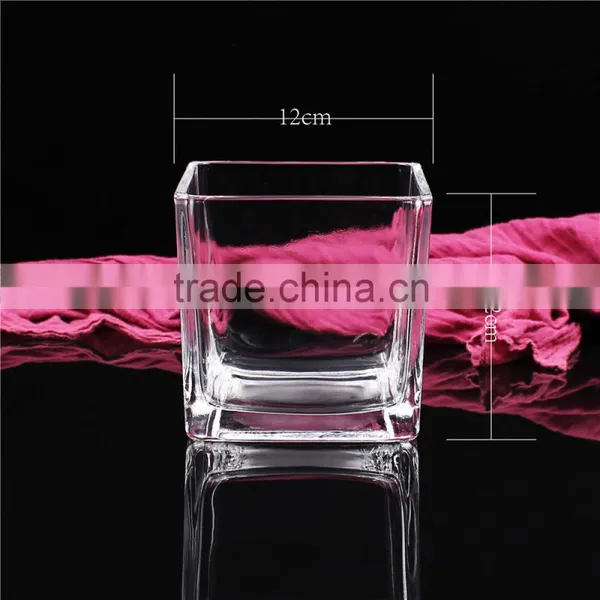 Stock 12*12 Square Candle Jar