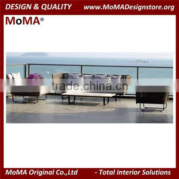 MA105H High End Custom Make Outdoor Rattan Sofa Set For Hotel Living Room Hotel Resort Furniture photo-6