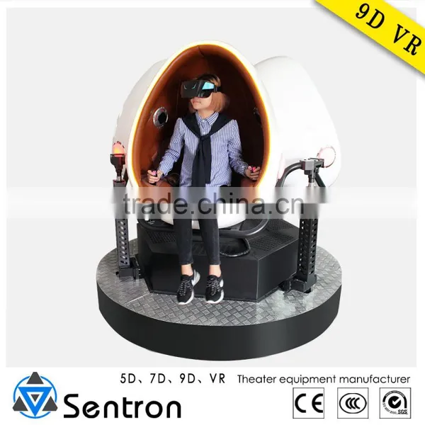 Interactive 360 Degree 9d Virtual Reality Cinema Simulator