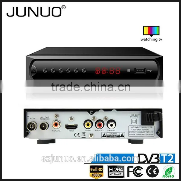 JUNUO China Manufacture OEM Great Audio Video Quality Mstar 7t01 HD Digital tv Receiver Dvb-t2 Sweden photo-2