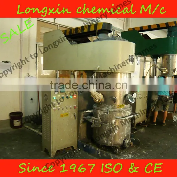 Planetary mixer tooth paste
