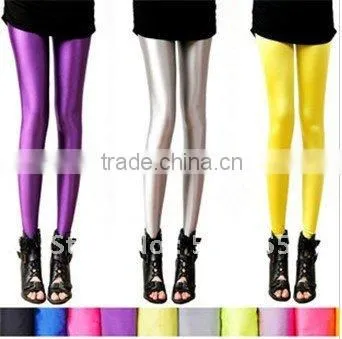 Ladies long solid color legging