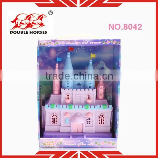 Plastic Mini House Toy Doll House Happy House Toy