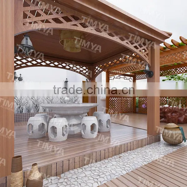 Outdoor Aluminum Frame Doubl Layer Portable Gazebo photo-3