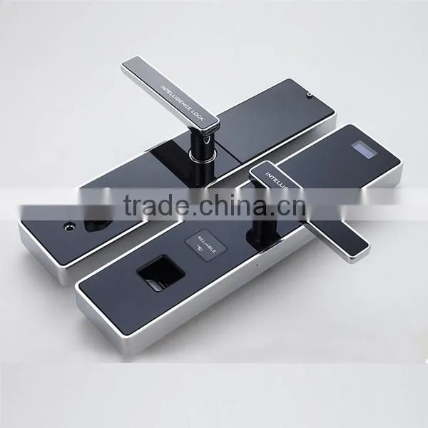 Fashion and Durable Biometric Fingerprint Door Lock With Hidden Touch Screen photo-3