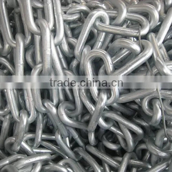 Q235 Welded Galvanized Steel Large Link Chain photo-3