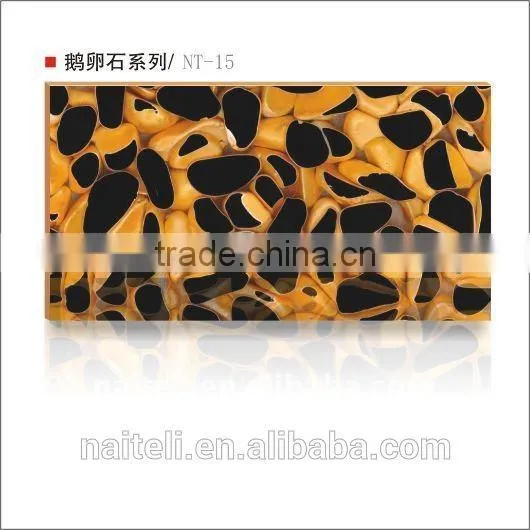 Latest Pebble Transparent Resin Panels for Tables photo-3
