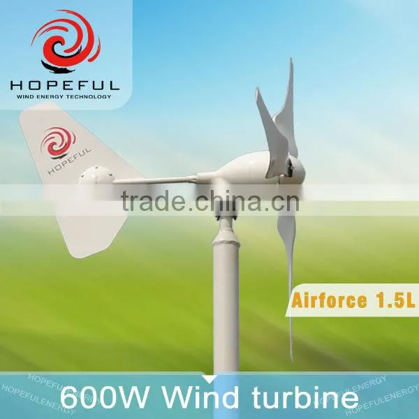Wind Solar Home Hybrid System 600w Wind Turbine Generator photo-2