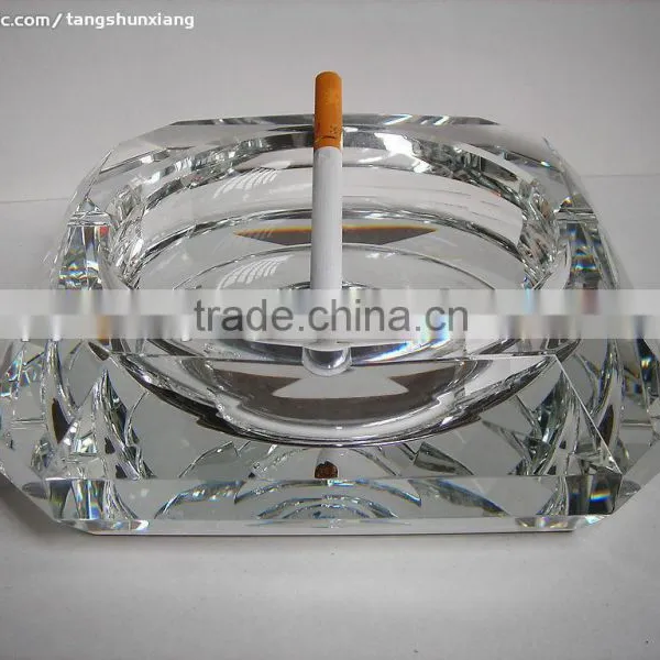 Customize Design Crystal Promotions Ashtray Crystal Product Factory