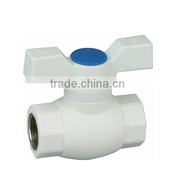E5 Type PPR Ball Valve Double Female Threaded with Brass Ball E5 Type