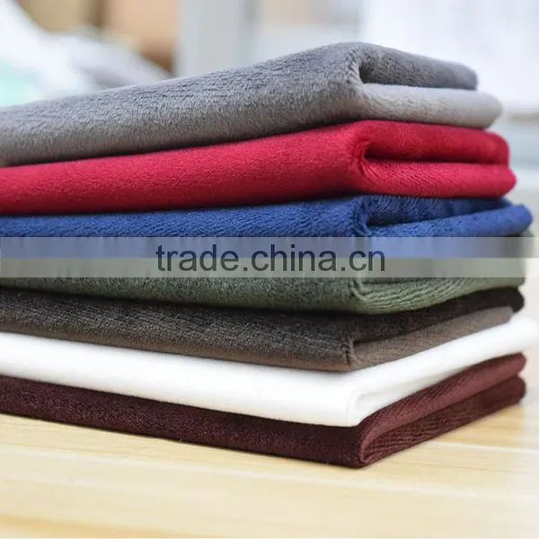 94% Polyester 6% Spandex,100% PU Waterproof Imitation Sheeepskin Fashion Fabric in Stock photo-2