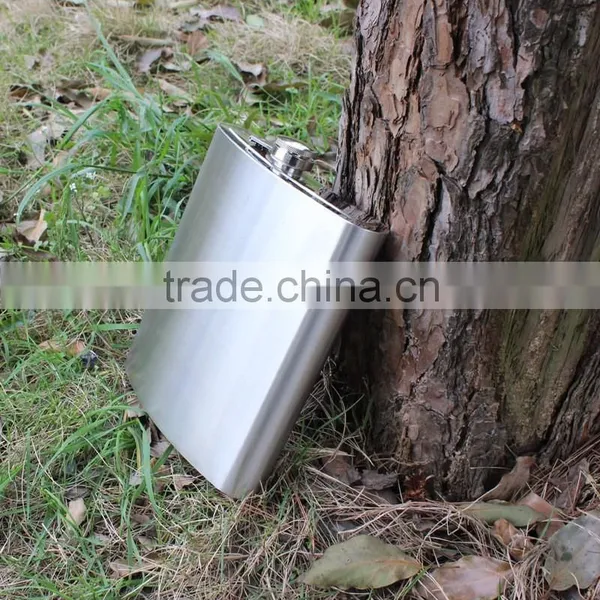 9oz Mini Flask Leak-proof Eco-friendly FDA LFGB Stainless Steel Hip Flask Lead Pb Free photo-4