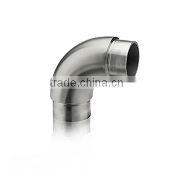 Stainless Steel Tube Connector Steel Barrier Marine Handrail Fittings SS/Stainless Steel Tube Connector photo-3