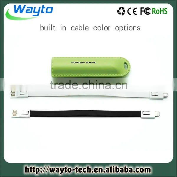 Ultrathin Rohs Power Banks For Mobile Phone 2600mah Battery Powered Emergency Power Bank photo-4