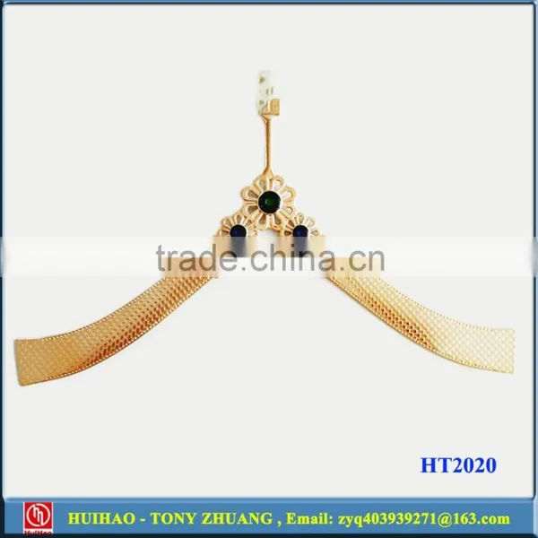 TPU Gold Metal Plating Decoration Shoe Strap HT2020B photo-2