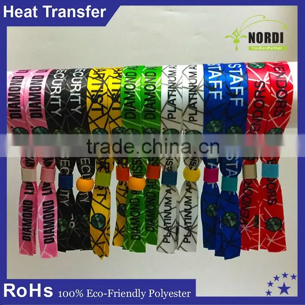 Party Wristbands With Plastic Lock/Woven Thread Wristband/Woven Thread Bracelet