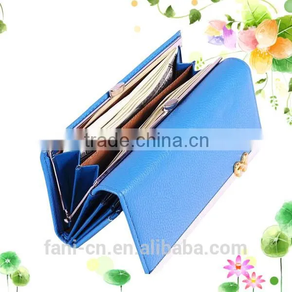 Fashional Appearance Non Leather PU Wallet Can With Custom Logo Emboss for Women photo-2