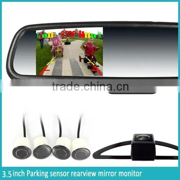 Ak2-035lap Car Rearview Mirror Monitor Germid With Compass&Temp,bluetooth,radar Ddetector,automatically Reverse Diaplay photo-2