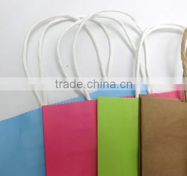 Custom Logo Paper Bag In Stock Cheap Kraft Paper Bag Manufacturers photo-3