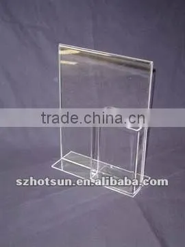 Acrylic Brochure Holder Business Card Holder
