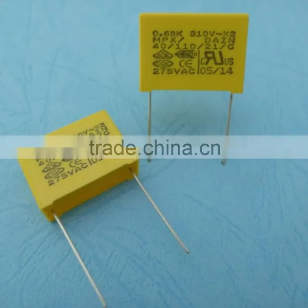 Taiwan High Quality Capacitor x2 Metallized Polypropylene Film Capacitor for Washing Machine Board Capacitor photo-3