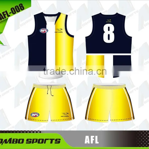 Long Sleeved/sleeveless Sublimation AFL Jumper and Shorts photo-2
