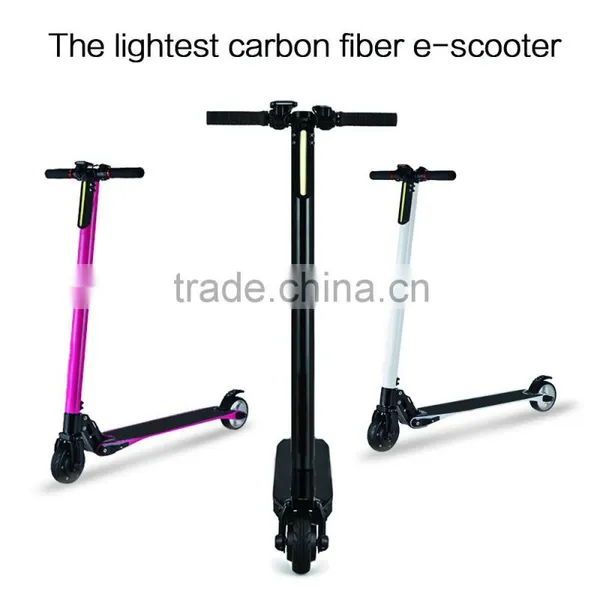 5inch 8kg Electric Standing Scooter for Adult Carbon Fiber Skate Board photo-6