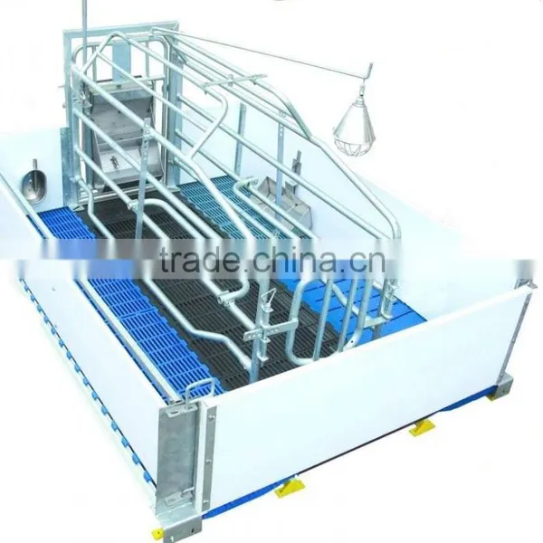 Pig Farrowing Crate With PVC Plank Fence/ Swine Fence