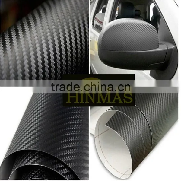 Water Transfer Film Pvc Material Carbon Black 3d Carbon Fiber Film