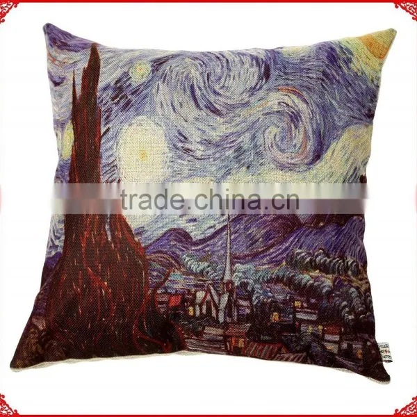 Custom Printing Accept Nature Linen Material Car Seat Cushion ,seat Cushion Cover photo-5