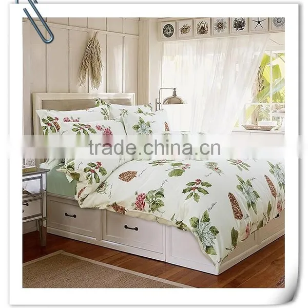 Microfiber 100% Polyester Fabric Brushed Fabric Parinting Fabric for Bedsheet of China photo-2