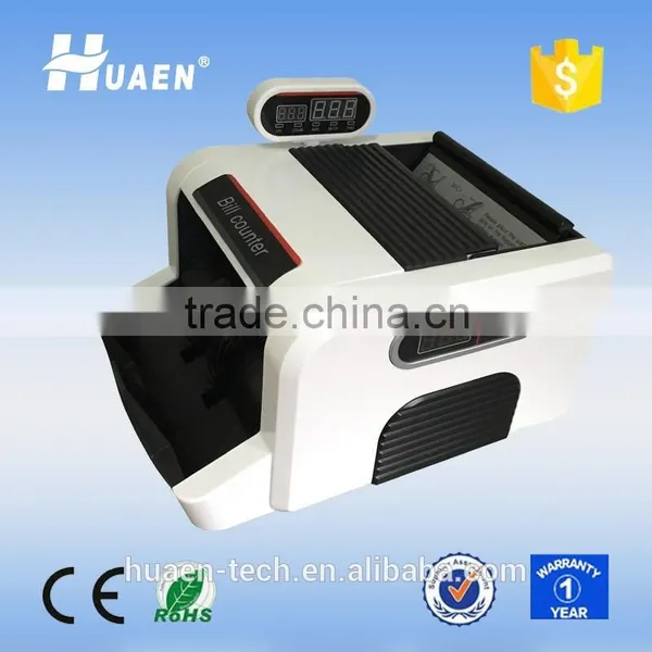 Paper/Plastic/Polymer Note Cash Counting Machine/bill Counter/currency Counting Machine